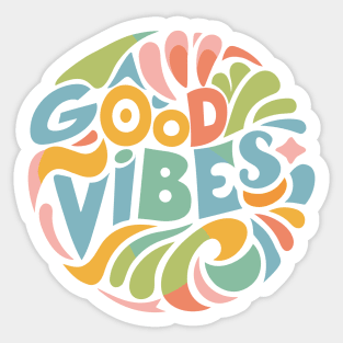 Free-Spirited Vibes Sticker